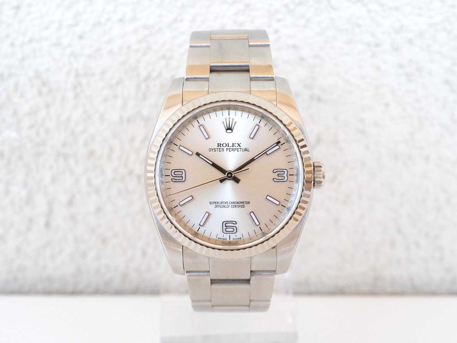 Rolex Oyster Perpetual 36 Silver Dial