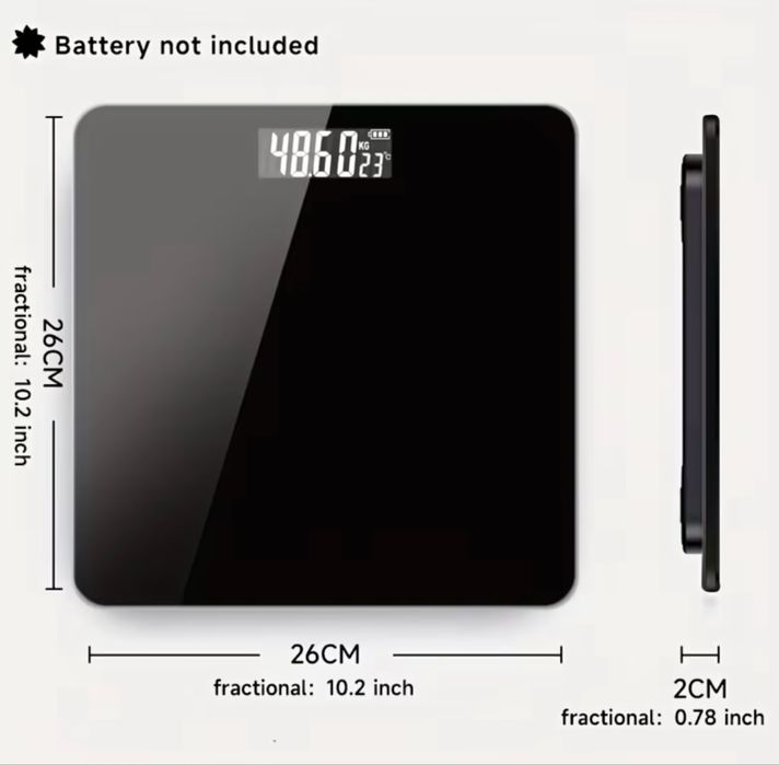 Ваги для заміру ваги, на батарейках