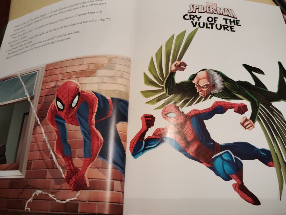 Livro Spider -Man Hero Stories em Inglês Usado