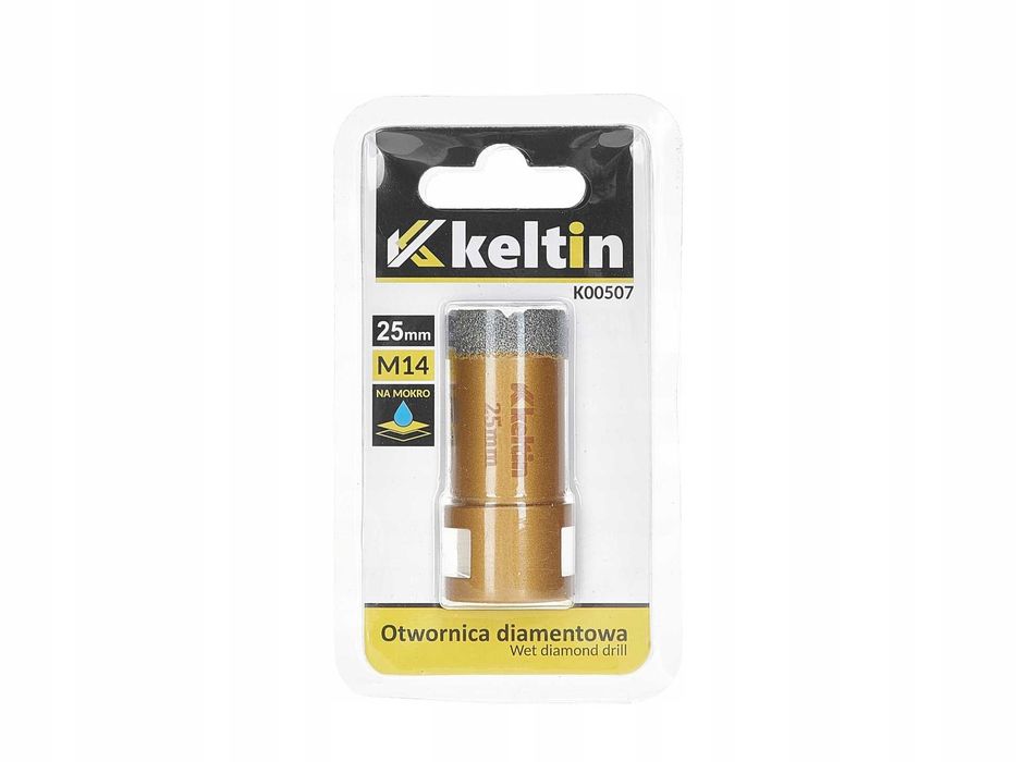 Otwornica diamentowa do gresu i ceramiki 25 mm M14 Keltin