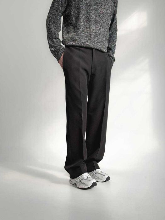 Брюки класичні широкі чоловічі Штани мужские классические широкие L