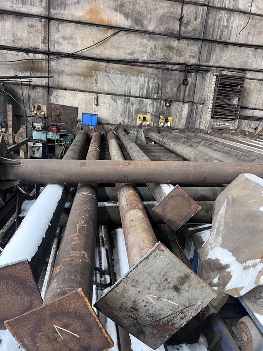 Колони металеві з труби