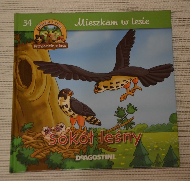Kolekcja książeczek dla dzieci "Przyjaciele z lasu" – cz. 31-40 –SUPER