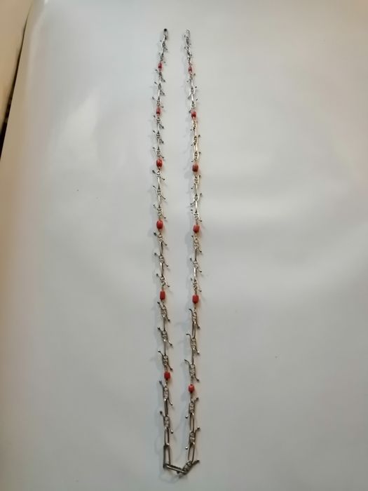 Orno łańcuszek z koralami