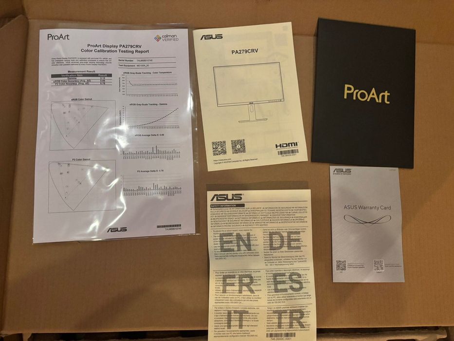 Продам професійний монітор ASUS ProArt Display PA279CRV.