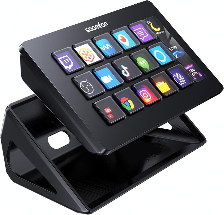 Контролер для стрімінгу Stream Soomfon deck controller Icd єкран