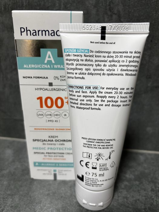 Eris Pharmaceris A Medic Protection SPF100+ krem 75ml