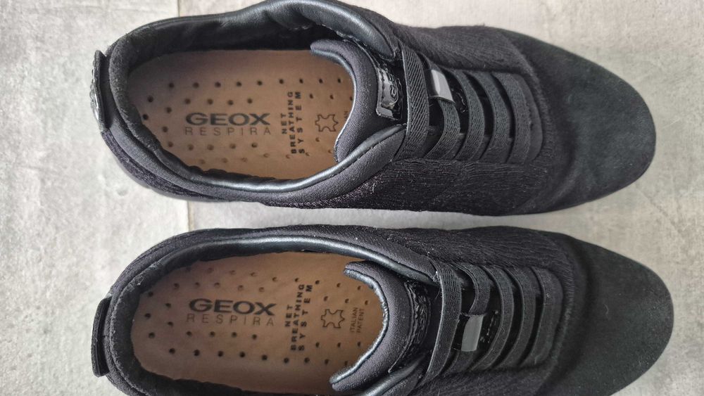 Sneakersy Geox 35 czarne