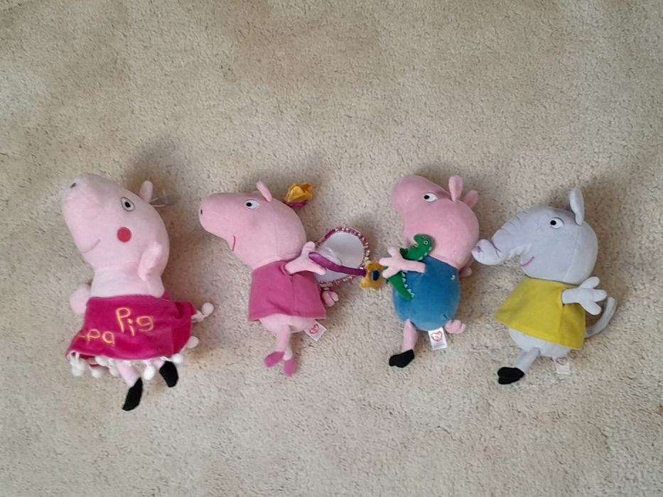 Peppa pig 4 sztuki