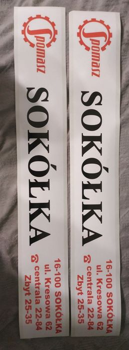 Sokółka kabina naklejka na kabinę 3512