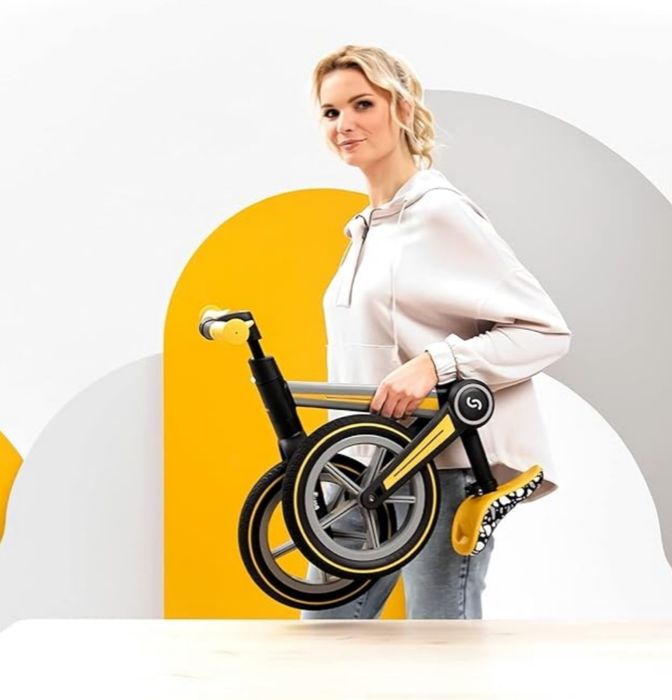 Skiddou ronny Yellow 2+ велобіг біговел складний