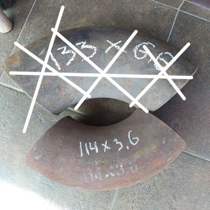 Отвод колено стальные, отводы 90 градусов .