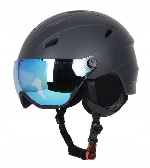 4F Kask Narciarski Z Szybą Wizjer Rozm Xs/S 52-56Cm