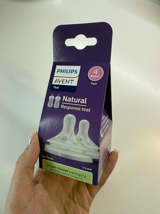Philips Avent соска силіконова 4
