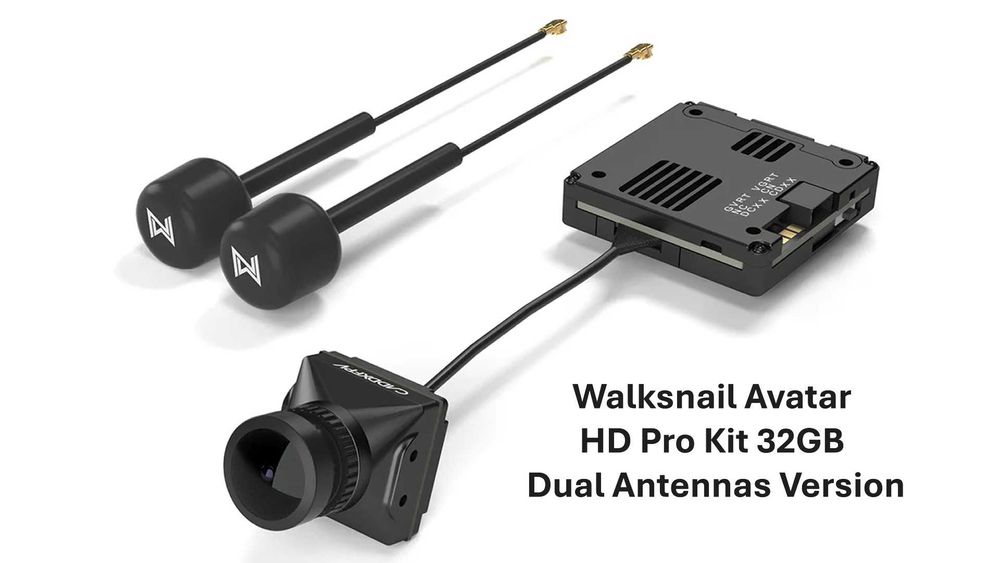 Цифрові відеосистеми Walksnail Avatar GT KIT,VRX,GM2, DJI O4 Pro Unit