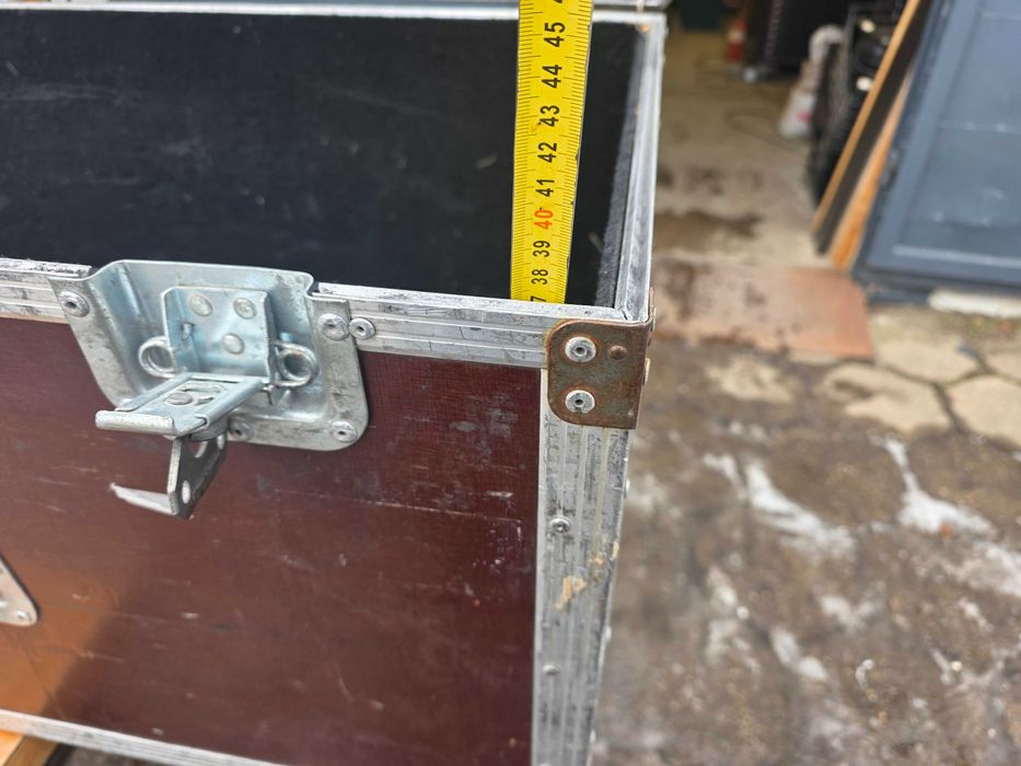 CASE 155x42x38 koła kejs flightcase skrzynia FAKTURA