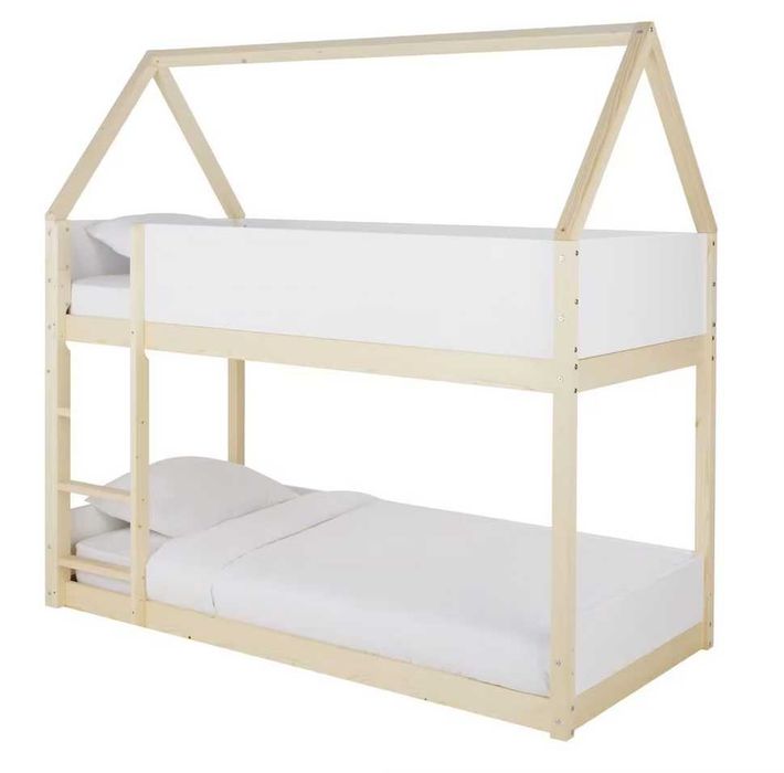 Beliche em cabana infantil bicolor 90x190 “Maisons du Monde”