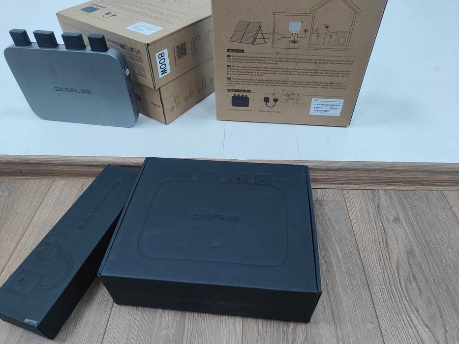 Мікроінвертори нові EcoFlow PowerStream Microinverter 800W.  (коробки заводські, з пломбами)