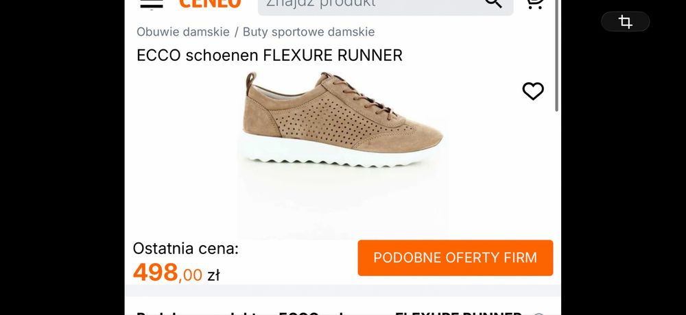 sneakersy ECCO Flexure Runner