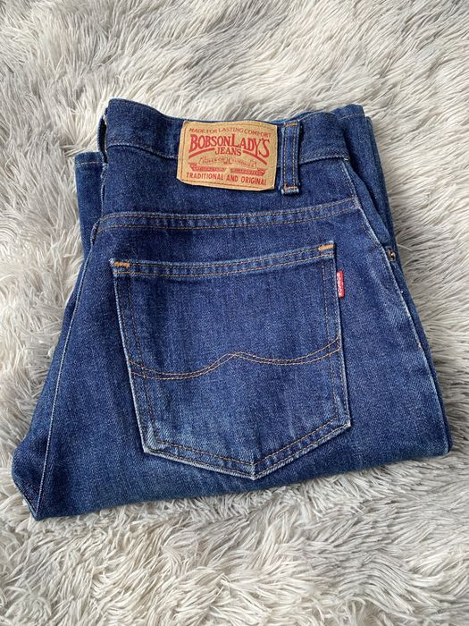 Жіночі вінтажні джинси кльош bobson size s-m