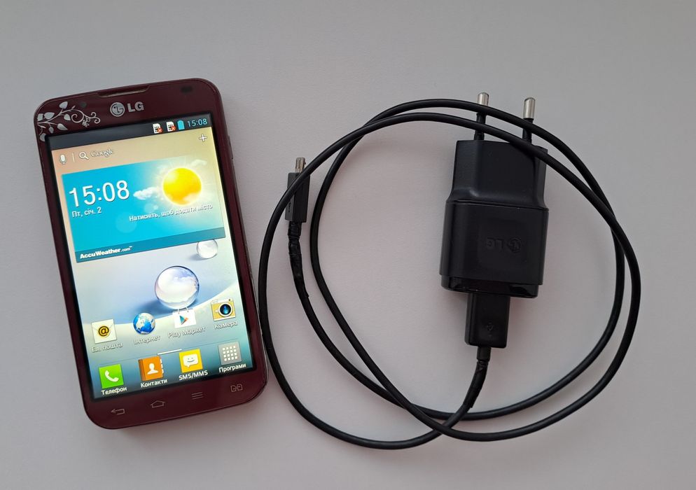 Мобільний телефон LG Optimus L7 II Dual P715 Red