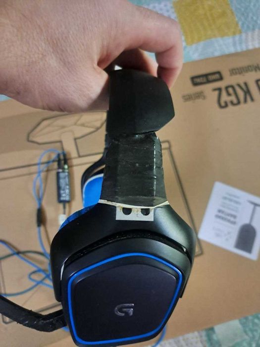 Наушники Logitech G430 (Под восстановление / На запчасти)