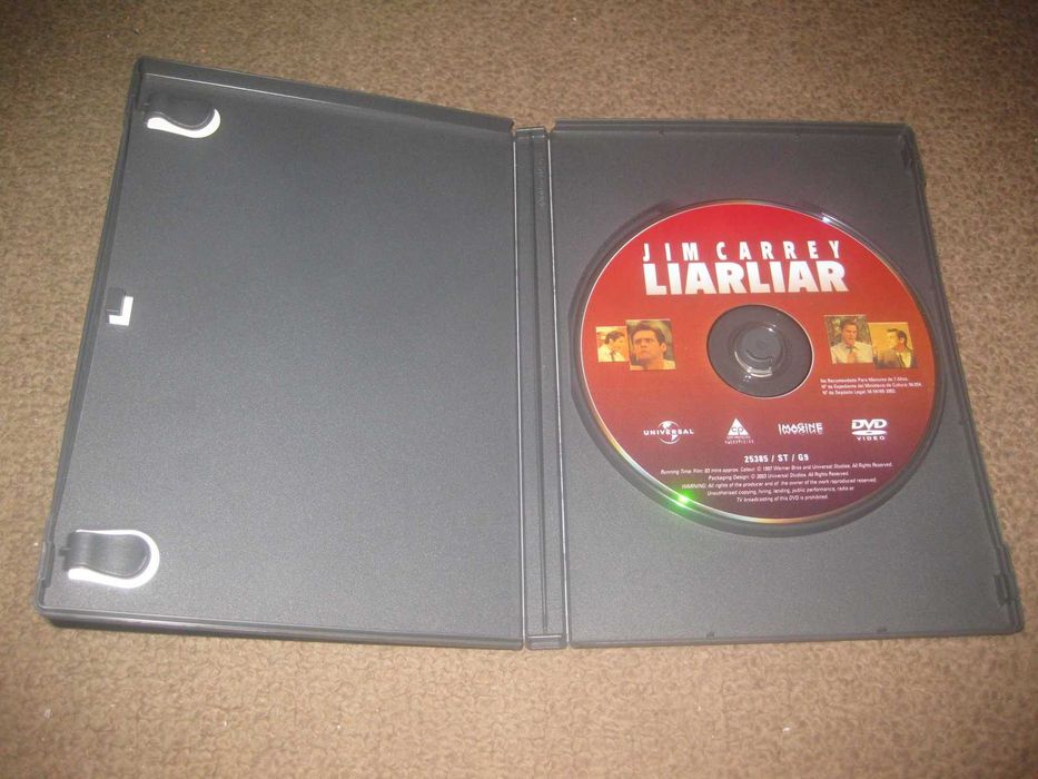 DVD "O Mentiroso Compulsivo" com Jim Carrey/Raro!