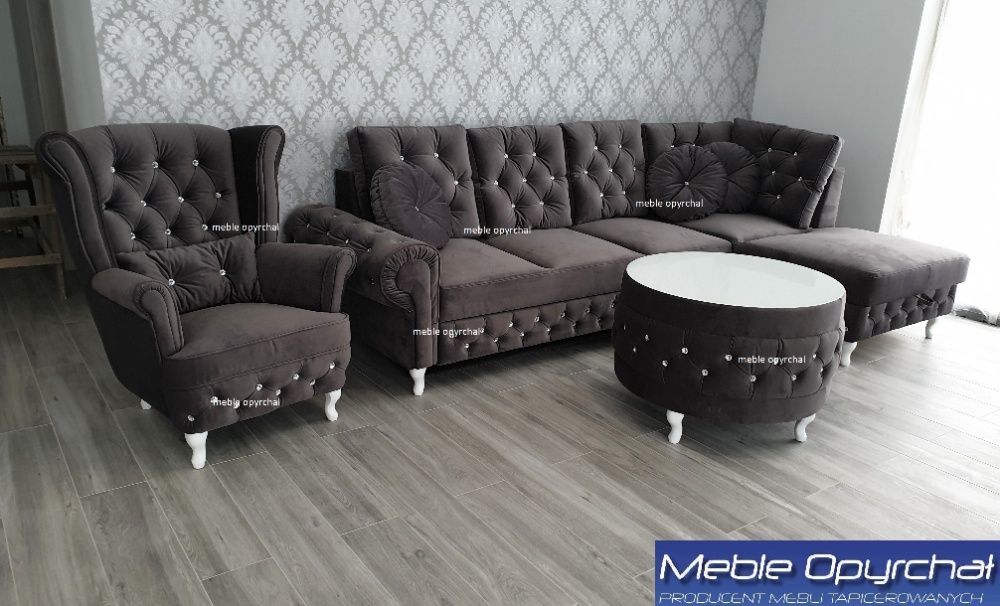 PRODUCENT!! NOWOŚĆ  !!! narożnik glamour kryształki zagłowki NR.76