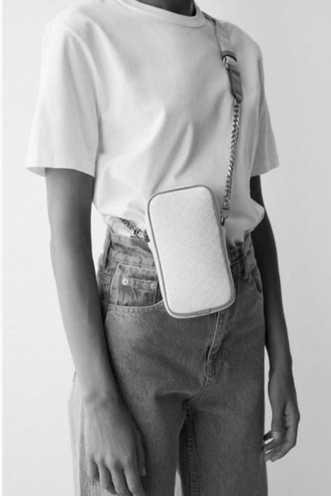 Сумка для телефона, кросбоді zara