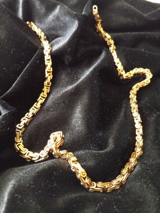 Złoty łańcuszek,splot królewski