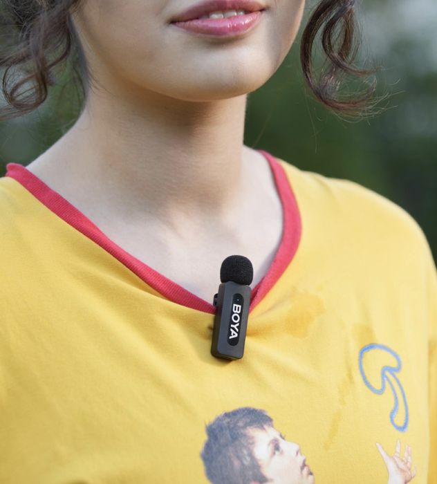 Петличний мікрофон  BOYA BY-V20 для iPhone та Android (USB Type -C).