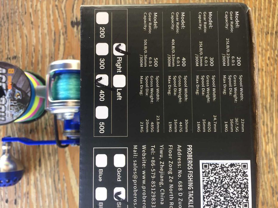 Carreto Jigging DBW 400