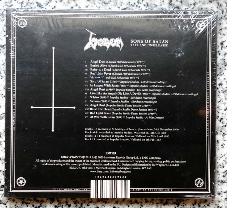 Cds de VENOM (novos)