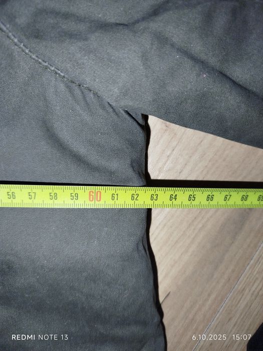 Parka kurtka butelkowa zieleń khaki xl XXL ciążowa