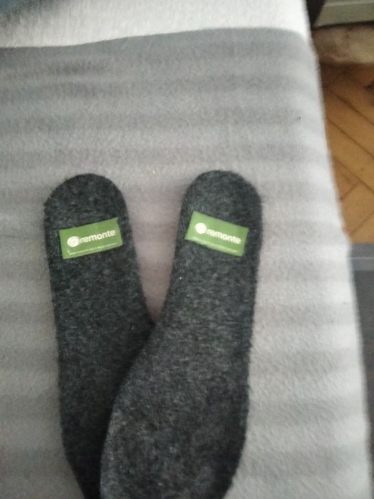 Remonte Botki damskie ocieplane  Black czarne
