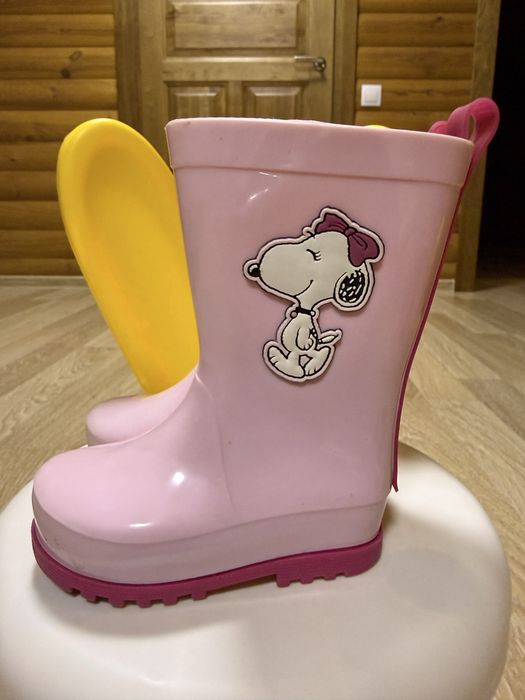 Гумові чоботи/резиновые сапоги Reserved для дівчинки Снупі / Snoopy, р. 20-21 (13 см)