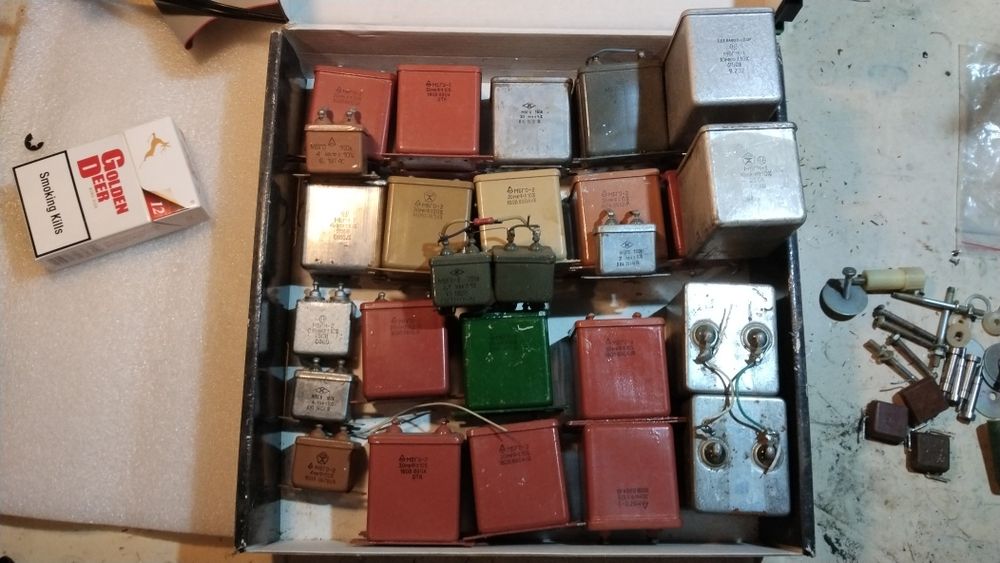 Конденсаторы бумажные МБГО, МБГЧ, КБП-Ф