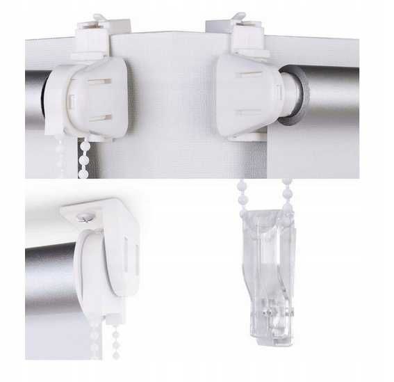 Roleta zaciemniające Sekey 60 cm x 150 cm biała