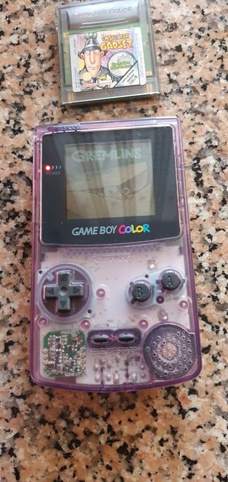 Game Boy Color com 2jogos e bolsa