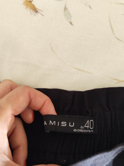 Calções elásticos com laço