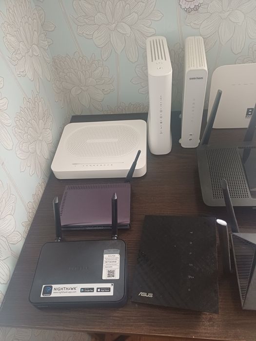 Продам роутери Asus, Netgear, arrisv, Linksysv