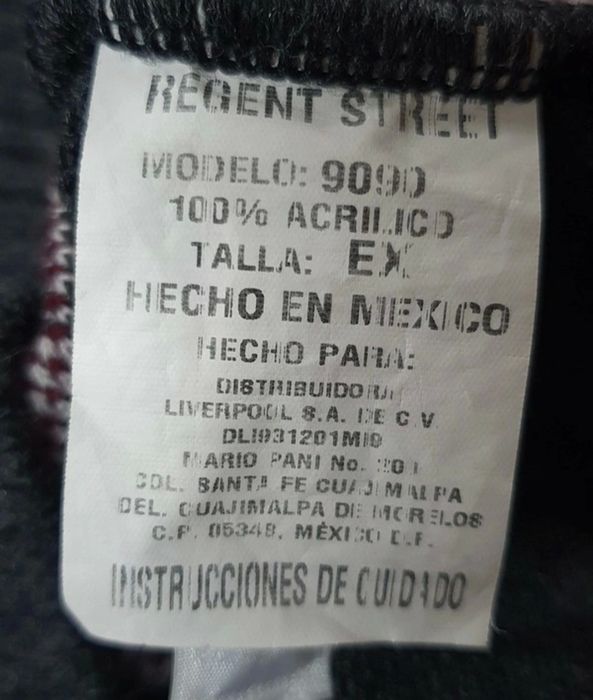 Regent Street USA r XL sweter półgolf męski w romby retro vintage