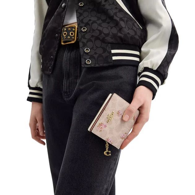 COACH Snap Wallet жіночий оригінальний гаманець коач женский кошелек