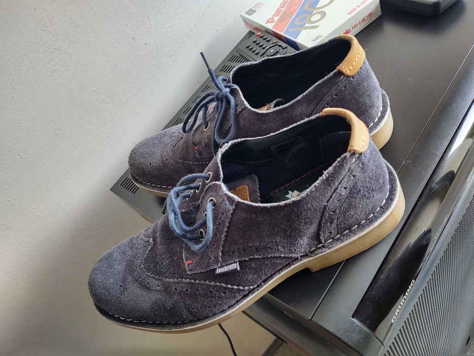 Włoskie skórzane buty 42 wkładka 27 cm super stan