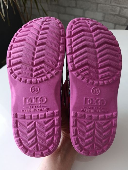 Крокси DAGO для дівчинки 23 см р.36