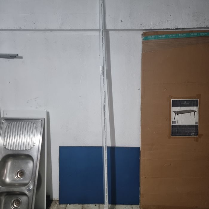 Barra alumínio para cortinado 3M