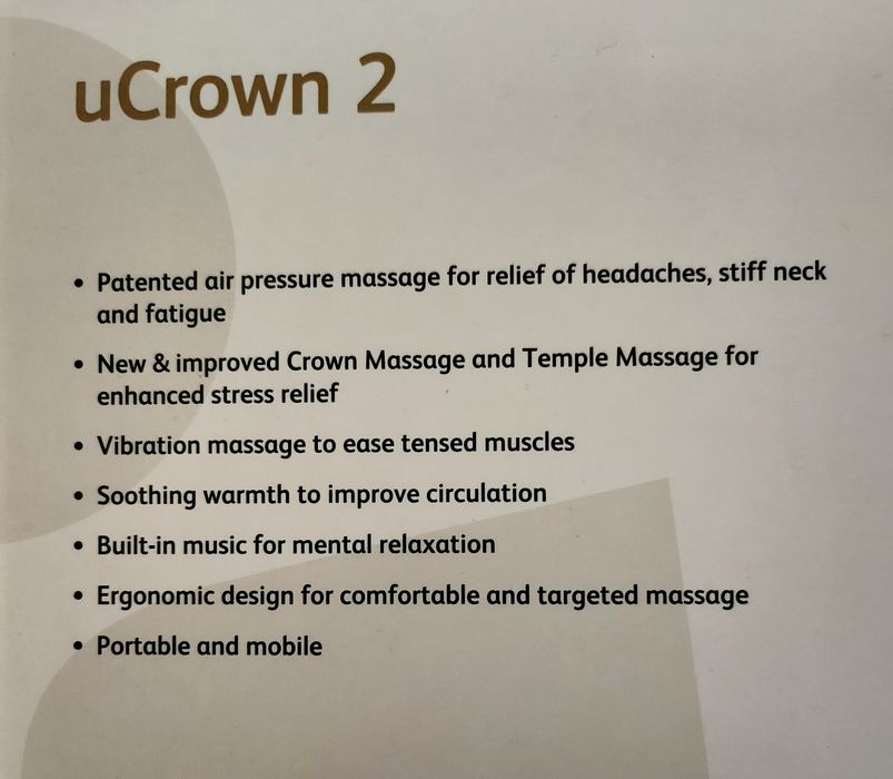 Masseagedor para cabeça em bom estado64284537339905123
