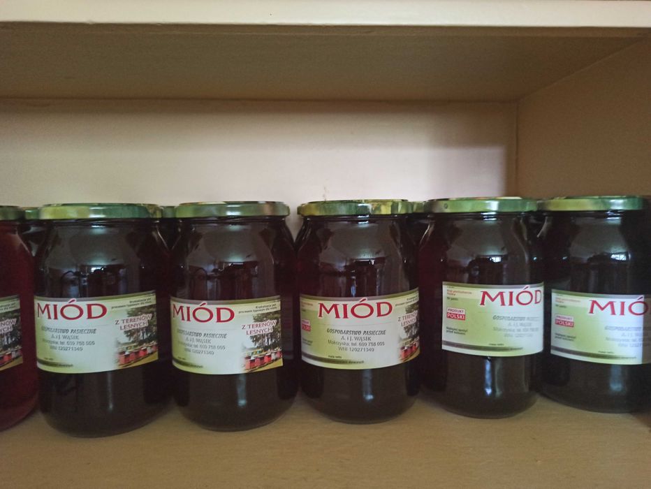 Miód pszczeli spadziowo-nektarowy