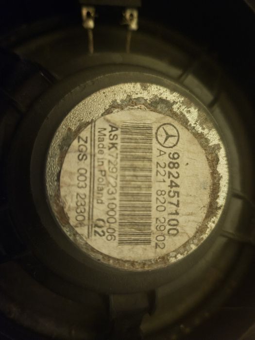 Głośnik mercedes w221 prawy przód OM