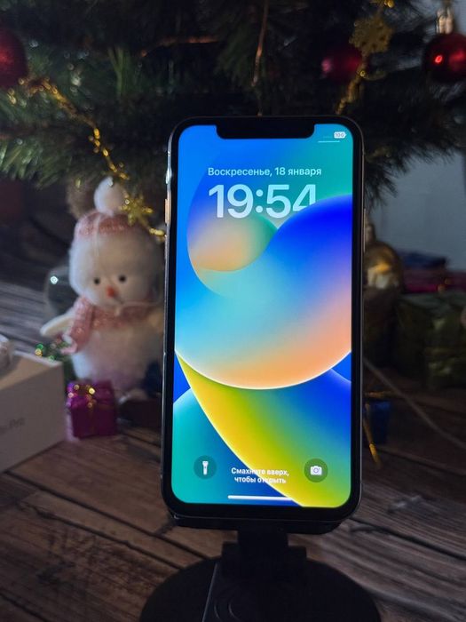 iPhone XS Silver. Комплект, на подарунок